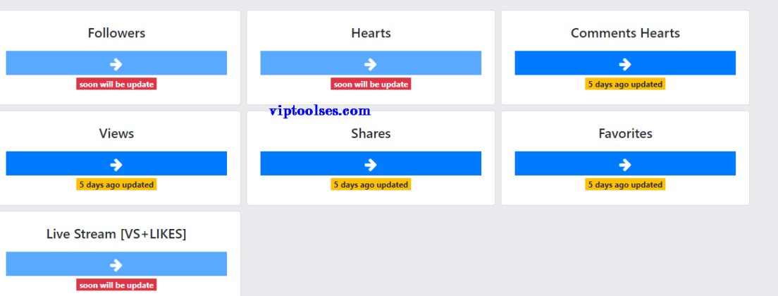 Viptools es tiktok views like hearts followers 2025 free